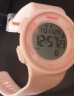 时刻美（skmei）电子手表学生青少年运动手表多功能夜光闹钟1445升级款粉色 实拍图