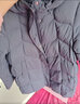 坦博爾羽絨服女中長(cháng)款帶帽寬松舒適保暖女士外套厚TW236558 顏錫藍 175  曬單實(shí)拍圖
