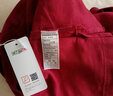 立蒙（LIMENG）【純棉t】男士商務(wù)保羅衫夏季寬松純色翻領(lǐng)T恤衫 大紅色2XL 曬單實(shí)拍圖