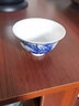 末都景德鎮(zhèn)薄胎手繪陶瓷茶具功夫茶杯大號(hào)茶碗青花主人杯單個(gè)品茗杯 【超薄胎】蘭花款主人杯60ml 曬單實(shí)拍圖