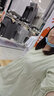 孕婦裝春秋裝夏裝薄款春秋裝2021新款春裝套裝時(shí)尚女寬松純棉襯衣上衣外出韓版洋氣娃娃衫 淺綠上衣+灰色長(cháng)褲 XL【建議130-145斤】 曬單實(shí)拍圖