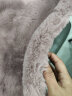 小喜鹊（Magpie）冬季汽车坐垫毛绒加厚短毛绒件套羊毛单片靠背座垫保暖后排车垫 前排单座1片（红豆沙） 实拍图