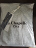 La Chapelle City拉夏贝尔卫衣女春夏2024新款宽松休闲连帽开衫美式复古运动风外套 2024春款：灰纯色 S 实拍图