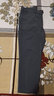 威可多（VICUTU）【小冰褲二代】男士夏潮流休閑褲輕薄舒彈橙標商務(wù)長(cháng)褲 淺灰（休閑褲） 35 曬單實(shí)拍圖