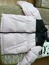 波司登（BOSIDENG）【反季】羽絨服楊紫同款男女情侶款短款運動立領(lǐng)新國標(biāo)90絨外套 丹霞粉1745 L 170/92A 曬單實拍圖