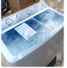 小天鹅（LittleSwan）双桶双缸洗衣机半自动 10公斤大容量 喷淋漂洗强力去污 以旧换新 操作简便  租房家用 TP100-S988 实拍图