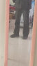 7家优品 牛仔裤男士春夏季新款美式高街休闲直筒弹力修身微喇长裤子男 HCFS-2002黑色常规 S 实拍图