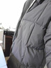 可茵（Keyin）棉服女冬季2023年新款女裝韓版寬松面包服中長(zhǎng)款連帽棉衣外套女潮 黑色 XL 曬單實(shí)拍圖