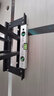 HILLPORT55-110英寸電視機伸縮旋轉掛架搖擺架前后拉伸旋轉壁掛架內嵌安裝適用于海信小米華為T(mén)CL雷鳥(niǎo)創(chuàng  )維 標準款Y8 兩檔高度 推薦55-85 一體前框 曬單實(shí)拍圖