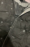 啄木鳥羽絨服男冬季青少年男士短款連帽上衣服冬季加厚保暖潮流亮面外套 黑色 4XL 曬單實拍圖