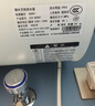 史密斯（A.O.SMITH）佳尼特60/80升電熱水器  纖薄雙膽扁桶 金圭內膽 遙控更便捷 雪域白CTE-XHT 80L 3000W 【中溫保溫-雙膽款】80XHT 曬單實(shí)拍圖