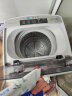 奥克斯（AUX）全自动洗衣机 智能波轮洗脱一体机 家用小型迷你宿舍租房 一键洗涤 带甩干 HB35Q65-A2039【3.5公斤推荐款】 实拍图