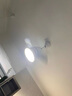 格蘭路北歐吊扇燈兒童房電燈飯廳兩用臥室吊燈和一體餐廳電風(fēng)扇燈扇廚房 白色 變頻6檔36寸遙控 曬單實(shí)拍圖