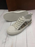 卡賓男鞋春季透氣鞋子男韓版潮流帆布鞋男百搭輕奢休閑辦鞋時(shí)尚潮鞋男 米色 41 曬單實(shí)拍圖