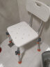 善行者 老人洗澡椅子 淋浴椅 孕妇残疾人浴室防滑洗澡板 铝合金高度可调冲凉凳子SW-V13 实拍图