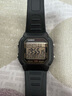 卡西歐（CASIO）10年電力100米防水多功能運(yùn)動(dòng)百搭方形男W-800HG-9A1A 7A 電子表 W-800HG-9A 曬單實(shí)拍圖