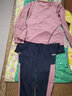 斯泊恩 瑜伽服女套裝秋冬長(cháng)袖寬松大碼專(zhuān)業(yè)健身服高端胖mm跑步運動(dòng)套裝 桃粉長(cháng)袖+長(cháng)褲 【熱銷(xiāo)推薦】 L【100-120斤】 曬單實(shí)拍圖