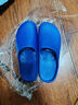 南方護士 SOUTHNURSE手術(shù)鞋拖鞋男女手術(shù)拖鞋手術(shù)室洞洞鞋防滑拖鞋醫生鞋手術(shù)室專(zhuān)用鞋 深藍一體 41-42 曬單實(shí)拍圖