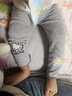 吉卡龍女童打底褲春秋季新款1-8歲女寶寶長(zhǎng)褲外穿洋氣時(shí)尚兒童裝褲子 A款小菊花灰 90 曬單實(shí)拍圖