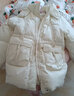 巴拉巴拉兒童羽絨服2023秋冬季女中大童加厚保暖甜美韓版外套208423107024 曬單實(shí)拍圖