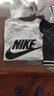 耐克（NIKE） 男裝運動(dòng)夏季新款運動(dòng)服時(shí)尚LOGOT恤休閑半袖寬松短袖短褲套裝 單件/白T恤 L 曬單實(shí)拍圖