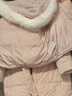 森馬（Semir）森馬羽絨服女新中式仿兔毛領(lǐng)短款保暖外套24冬新款109724113017 曬單實拍圖