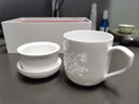 古鎮陶瓷十二生肖過(guò)濾杯家用水杯過(guò)濾茶杯陶瓷玲瓏景德鎮杯子帶蓋辦公杯 十二生肖-龍 曬單實(shí)拍圖