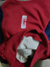 迪莎童話(huà)女童春秋裝套裝兒童運動(dòng)套裝大童女裝新款6-15歲小中學(xué)生女孩衣服 C字加絨紅色 140 曬單實(shí)拍圖