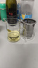 梓童茶壺玻璃耐熱家用茶水分離過濾泡茶壺辦公室泡茶神器泡花茶壺套裝 TS912不銹鋼過濾 320ml 曬單實(shí)拍圖
