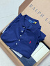Polo Ralph Lauren 拉夫勞倫女裝 經(jīng)典款修身版彈力Polo衫RL23164 410-海軍藍 M 曬單實拍圖