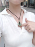 Caokit Keeiy輕奢高質感和田玉平安扣吊墜玉石玉佩掛件男士女款情人節(jié)生日禮物 和田玉平安扣吊墜 曬單實拍圖