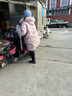 波司登（BOSIDENG）【反季】羽絨服女款中長款脫卸帽大毛領新國標90絨商場同款外套 芝芝莓粉1756 L 170/92A 體重約130-150斤 曬單實拍圖