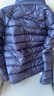 君羽戶(hù)外羽絨服男800蓬95絨白鵝絨輕便中厚保暖時(shí)尚立領(lǐng)鵝絨服 D52081 寶藍 L 推薦女106-115斤/男136-150斤 曬單實(shí)拍圖