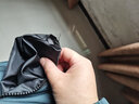 真維斯（JEANSWEST）假兩件棉衣冬裝外套韓版潮流加厚棉襖新款冬季男士棉服羽面包絨服 B1-58-YF062黑插灰 3XL 曬單實拍圖