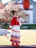 拜年服女童漢服2024新款披風(fēng)斗篷套裝兒童過(guò)年馬面裙新年衣服冬季 2812香檳色-裙子+上衣+披風(fēng)+毛領(lǐng) 130 曬單實(shí)拍圖