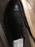老人头（LAORENTOU）皮鞋男春秋季布洛克雕花皮鞋英伦透气正装结婚鞋 A50237 黑 40 实拍图