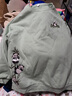 真維斯（Jeanswest）衛衣女新款女裝上衣服寬松休閑慵懶風(fēng)女學(xué)生圓領(lǐng)百搭春秋冬季女生 加絨 淺綠 竹子熊貓黑_KZ L 曬單實(shí)拍圖