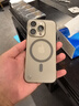 魔杰樂【自帶鏡頭膜】無邊框磁吸適用于iPhone16ProMax手機(jī)殼蘋果15pro高級(jí)感簡約14男女半包13/12保護(hù)殼 無邊框磁吸磨砂殼【透灰】帶鏡頭膜 iPhone16promax 曬單實(shí)拍圖