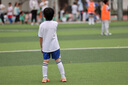 卡爾美（KELME）學(xué)生定制足球服套裝男女童比賽球衣小學(xué)生青訓(xùn)服3803099 白/彩藍(lán) 140 曬單實拍圖