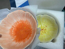 JOYYE飯碗面碗花園湯碗釉下彩手繪碗創(chuàng)意浮雕花卉節(jié)日伴手禮物 套2花園花型面碗 曬單實(shí)拍圖