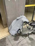 艾斗電動(dòng)車(chē)雨衣磨砂加厚非一次性時(shí)尚戶(hù)外旅游男女士長(cháng)款帶帽加厚 白色 曬單實(shí)拍圖