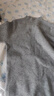 恒源祥100羊毛衫女秋冬加厚打底衫毛衣百搭羊毛修身內搭半高領(lǐng)針織衫 中灰色   L 110-120斤 曬單實(shí)拍圖