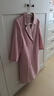 PORTS寶姿春季新品女裝商務(wù)通勤西裝領(lǐng)連衣裙ALP8D053JWP065 復(fù)古粉 XL (10) 曬單實(shí)拍圖