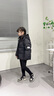 雅鹿2025新款兒童羽絨服中長(cháng)款加厚韓版中大童男童女童洋氣冬外套 黑色 160 cm 曬單實(shí)拍圖