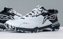 李寧（LI-NING）李寧羽毛球鞋男貼地飛行刀鋒PRO比賽運(yùn)動(dòng)鞋 【刀鋒PRO-迷彩】AYAT005-3黑白 38 曬單實(shí)拍圖