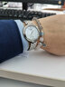 天梭（TISSOT）【官方授權(quán)店】弗拉明戈女表時(shí)尚貝母盤(pán)石英手表瑞士腕表 送女友 白母貝盤(pán)鋼帶T094.210.11.111.00 拍下留意顏色型號(hào) 曬單實(shí)拍圖