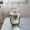 仿宋執(zhí)壺350ml 高硼硅耐熱玻璃 綠茶花茶龍井帶過濾孔家用手工 曬單實(shí)拍圖
