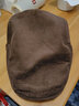 槿城 反戴貝雷帽燈芯絨街頭復古前進(jìn)男日系復古休閑畫(huà)家帽子女潮 DX113-1 咖啡色【店長(cháng)推薦】 均碼 曬單實(shí)拍圖