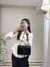 Check Keping包包女包新款菱格包女士鏈條包輕奢時(shí)尚單肩斜挎小方包女生日禮物 黑色鎢鋼  送老婆女友情人節禮物 曬單實(shí)拍圖
