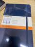 MOLESKINE【硬面本 限定新色上市】經(jīng)典大型橫間純白筆記本子硬面文具商務(wù)辦公用品會(huì )議記錄魔力斯奇那 黑色-大型-橫間 大型 曬單實(shí)拍圖